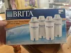 Brita Water Filter for Pitchers 4 Count Sealed!