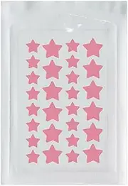 10 Sheets (310 Pieces) Pink Pimple Patches for Face, Hydrocolloid Acne Patches, Cute Star Pimple Patches for Healing, Zit Patch, Cute Face Stickers, Facial Treatments and Masks