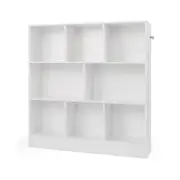 Costway 3-Tier Storage Bookshelf Open Display Shelf Book Cabinet - White