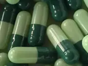 Dark Green and Mint Light Green Size 4 Empty Gelatin Capsules Gelcaps