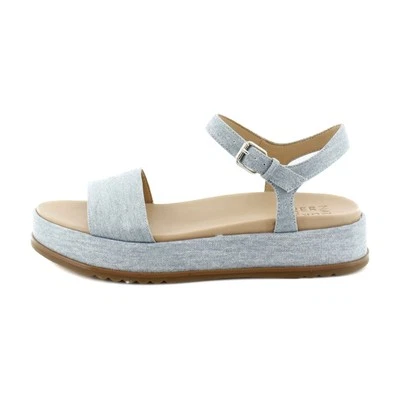 Naturalizer Zane Women's Sandals Light Blue Denim Fabric