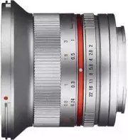 Samyang 12mm F2.0 UMC II Fujifilm X Silver APS-C