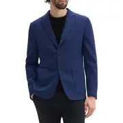 Theory Clinton Textured Wool Blend Sport Coat in Baltic at Nordstrom, Size 38
