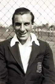 Sport Tennis Circa 1945 Fred Perry Great Britain Old Photo