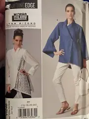 VOGUE SEWING PATTERN 1246 MISSES 16-22 LOOSE-FITTING SHIRT/JACKET W/ WRAP OPTION