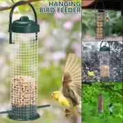 Metal Hanging Bird Feeder Durable Seed Feeder with Removeable Lids Garden-*-