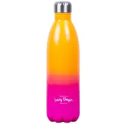 Lazy Dayz Jumbo Drink Bottle 1L - Orange Pink Ombre