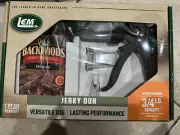 LEM Jerky Gun Kit with Round and Flat Nozzles and Original Seasoning Packet