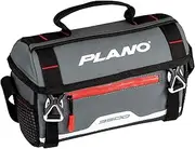 Plano Weekend Series 3500 Softsider Tackle Bag, Gray Fabric, Includes 2 3500 Stowaway Storage Boxes, Soft Fishing Tackle Bag for Baits & Lures, Water-Resistant