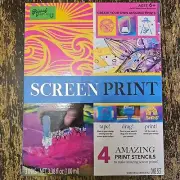 Screen Print Kit Educational Teenage Activity Kit Gift Project