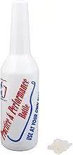 Fenteer Flair Bartending Practice Bar Pub Bottle Cocktail Shaker with Random - White Color 3'' X 11''
