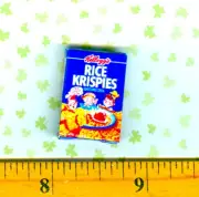 Dollhouse MINIATURE Size Breakfast Cereal Box # Rice K