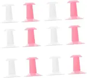 Baluue Manicure Tool Set 12pcs Tools Finger Stand Pp Material Convenient for Nail Art Projects