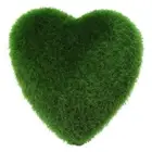 Artificial Potted Pot Fake Plant Hairy Cute Grass Home Table Decor Gift