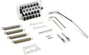 Floyd Rose FRTNFTC Non-Fine Tuner Tremolo System - Chrome (3-pack) Bundle