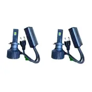 Gex Mini 6000LM H7 LED Headlight Canbus Kit Globe Bulbs 6500K White