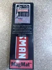 Sears Craftsman NOS Magmat Magnetic Tool Pouch Mat 12”x12” Work Mat 47086