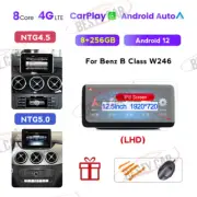 12.5" Android 12 Car Radio Stereo for Mercedes Benz B Class W246 GPS Carplay SWC