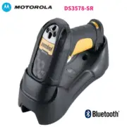 Motorola Symbol DS3578-SR Laser 1D 2D Bluetooth Barcode Scanner w/USB Cable Base