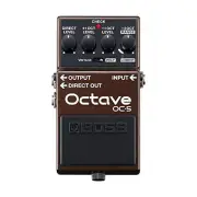 BOSS / OC-5 Octave 1/4-inch audio Distortion Overdrive Guitar Effect from Japan