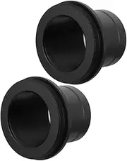 COHEALI 2pcs Telescope Adapter Adapters Mount Adapter Universal Lens Viewer Telescope Accessory Camera Adapter Spotting Metal Eyepiece Holder SLR Adapter Black Stainless Steel