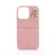 [二手] 【日本直送】 iPhone 13 pro 卡納奇 智慧型手機殼 蘋果手機殼 皮革 粉紅色米色