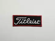 1pc Titleist iron on or sew on Patch Golf clubs balls