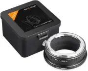 K&F Concept Manual Lens Adapter for Nikon F AI Mount Lens to EOS R Cameras Body