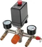 Pressure Switch Manifold Regulator Gauges Air Compressor Pressure Switch Control