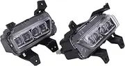 XTevu Front Bumper Fog Lights, Compatible with Kia Telluride 2020‑2022, LED Driving Lamps, IP67 Daytime Running Light Assembly, Fog Light Replacement Unit