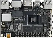 Khadas VIM4 Amlogic A311D2 Single Board Computer with 3.2 Tops NPU 4K UI Supports HDMI Input 4 Independent Displays LAN WiFi 6 8GB LPDDR4X RAM Mali-G52 MP8 (8EE) GPU 32-Bit STM32G031K6 MCU