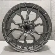 4 RF3 20 inch STAGGERED Hyper Silver Rims fits JAGUAR S-TYPE R 2003-08
