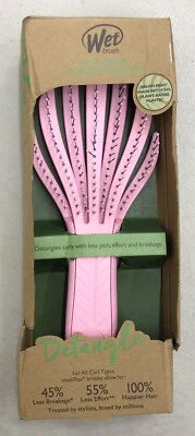 Wet Brush Go Green Hair Curl Detangler Brush - Pink