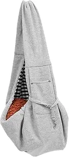 ERINGOGO Portable Dog Carrier Bag Lightweight Polyester Sling Carrier with Thickened Shoulder Straps for Easy Travel for Hiking Shopping and Outdoor Activities with Pets