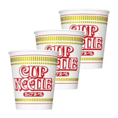 NISSIN Cup Noodle Soy Sauce Instant Ramen (78g x 3 Packs)