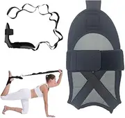 Stretching Strap with Loops and Detachable Foot,Fascia Stretcher,Foot and Calf Stretcher,Increasing Mobility,Foot Leg Stretch Strap for Yoga,Gymnastics,and Flexibility Training
