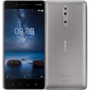 Nokia 8 4G/LTE Steel 64GB + 4GB Dual-SIM Factory Unlocked Global NEW