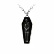 Nosferatu's Rest Pendant by Alchemy Gothic coffin goth punk occult alt