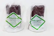 Sewing Thread Color Brown 100% Nylon Woolly Lock 1300 M #171 Japan Lot of 2 NEW