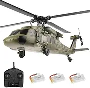 HI-REEKE RC Helicopter, K170 UH60L Remote Contro Plane 6-Axis Gyro Toy for Men