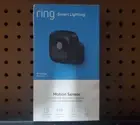 Ring Smart Lighting - Motion Sensor in Black - Battery Powered Outdoor Security