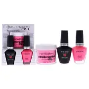 Match Makers Plus Dip - Pretty Awesome by Cuccio Colour for Women - 3 Pc 1.6o...