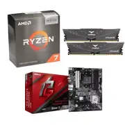 AMD Ryzen 7 5700X3D + ASRock B550 Phantom Gaming 4 AC ATX Mobo + 16GB DDR4