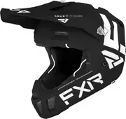 FXR Clutch CX MX Gear Motocross Helmet, black-white, Size 2XL for Men Black White