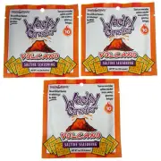 Wacky Cracker Saltine Seasoning Volcano Ghost Cayenne Red Pepper Lot 3 No MSG