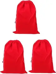 Minkissy 3pcs Hair Dryer Pouches Sturdy Drawstring Storage Bag Organizing Cloth Bag for Hair Dryers
