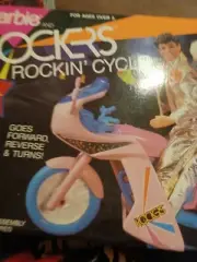 BARBIE & THE ROCKERS ROCKIN ’ CYCLE W/ORIGINAL BOX NEW ARCO/MATTEL 1987