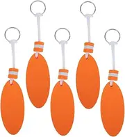 CLISPEED Floating Keychains for Surfboards Outdoor Water Sports Eva Material Lightweight Easy to Spot Prevents Keys From Sinking for Kayaking Boating Activities