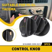 For 1995-2004 Toyota Control Tacoma 3pcs Knob Heater Temperature A/C Fan HVAC (for: Toyota)