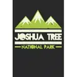 JOSHUA TREE NATIONAL PARK RETRO VINTAGE: UNLINED / PLAIN JOSHUA TREE NOTEBOOK / JOURNAL SKETCHBOOK GIFT - LARGE ( 6 X 9 INCHES ) - 120 PAGES -- SOFTCO
